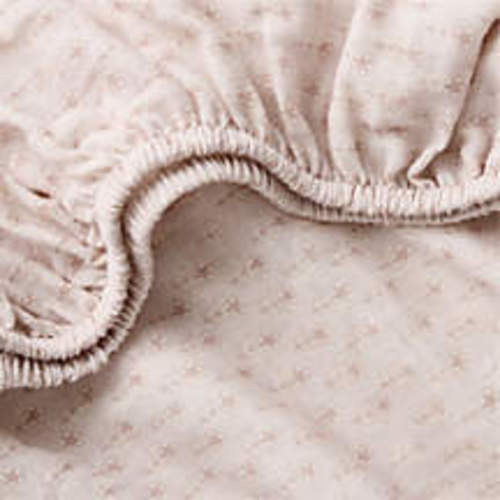 Supersoft Camila Floral Organic Cotton Gauze Baby Crib Fitted Sheet