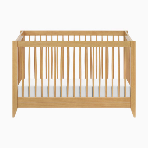 babyletto Sprout 4-in-1 Convertible Crib with Conversion Kit - Honey