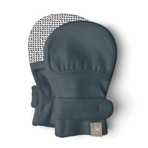 STAY ON BABY MITTENS | MIDNIGHT BY GOUMIKIDS