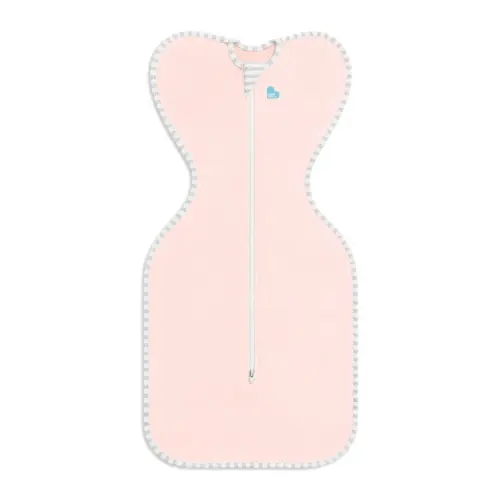 Love To Dream Swaddle Up Lite 0.2 Tog Light Pink Medium | Baby Bunting AU