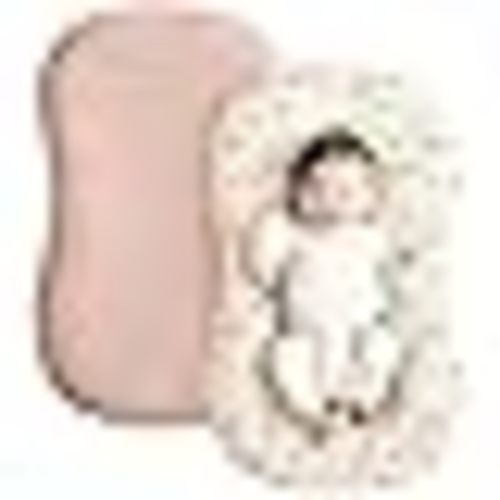 Amazon.com : Konssy 2 Pack Muslin Baby Lounger Covers, Covers Only, 30.7" x 20" | 100% Cotton, Soft & Breathable, Baby Nest Slipcover, Envelope Closure, Pre-Washed for Lasting Fit (Pink,Floral) : Baby