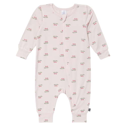 Modern Moments by Gerber Baby Neutral Super Soft Viscose Two-Way Zip Coverall, Sizes Newborn - 24 Months