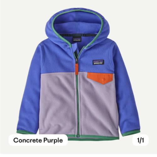 Patagonia Baby Micro D® Snap-T® Fleece Jacket