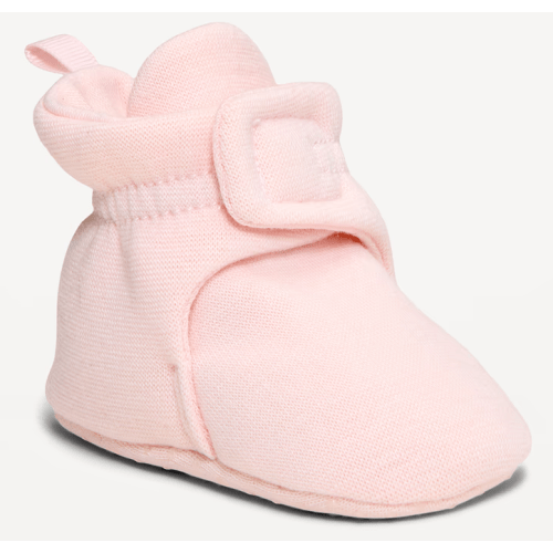Jersey-Knit Booties for Baby
