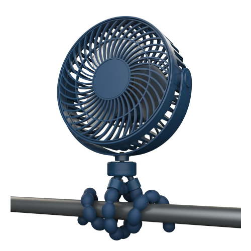 6IN Stroller Fan with 3 Speeds Power Flexible Tripod, USB Operated Portable Personal Baby Pram Fan