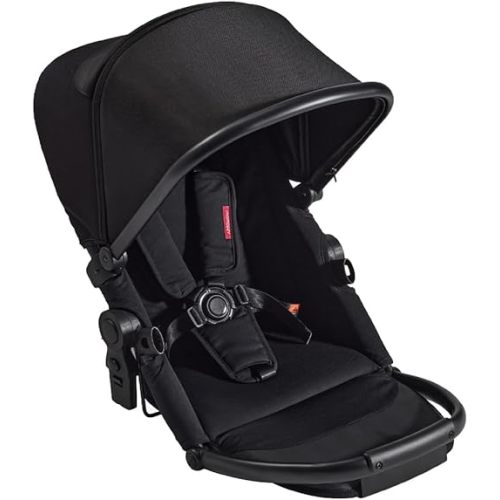 Momcozy ChangeGo Baby Stroller Second Seat Only | Extra Seat Attachment for ChangeGo Stroller | Adjustable Reclining Seat, Extendable UPF50+ Canopy, Leather Bumper Bar, 5-Point Harness