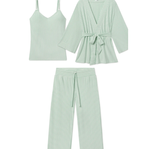 LAKE | Green Maternity Kimono Bundle | Small