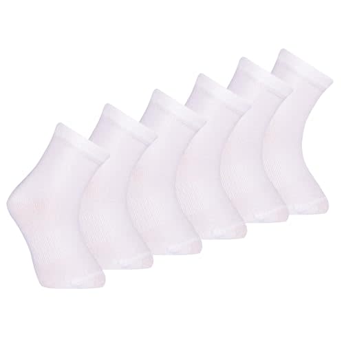 Luna Baby & Toddler Seamless-Toe Viscose from Bamboo Crew Socks (6-Pack)
