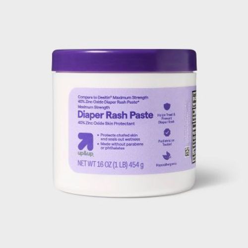 Maximum Strength Diaper Rash Paste - 16oz - up&up™: Contains Zinc Oxide