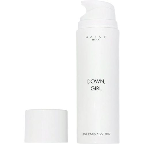 HATCH Down, Girl Cooling Leg + Foot Cream - Maternity Skin Care for Swollen Limbs - Ginger + Mint Cooling Cream for Feet - Gel-Based Soothing Foot Cream - Pregnancy Skin Care - 5oz