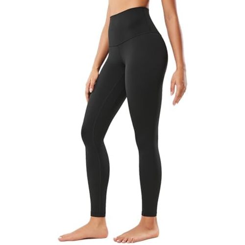 CRZ YOGA Butterluxe Super High Waist Leggings 28" - Full Length Buttery Soft Womens Yoga Pants Over Belly