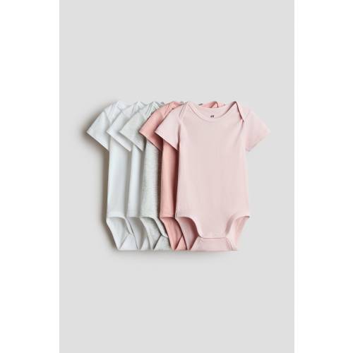 5-PACK COTTON BODYSUITS
