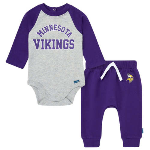 Gerber 2-Piece Baby Minnesota Vikings Bodysuit and Jogger Set