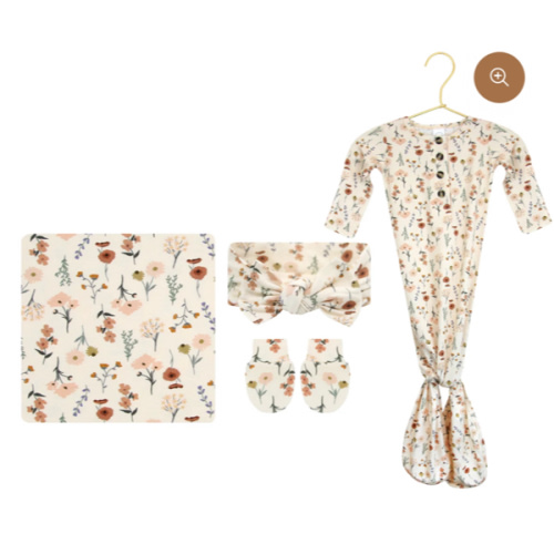 Rachel Newborn Headband Bundle (Gown)