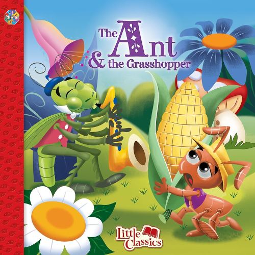Phidal The Ant & the Grasshopper Little Classics - Stories for kids, 24-page storybook