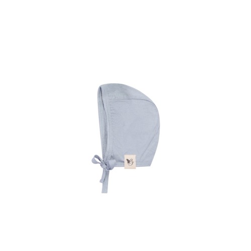 Boy Knit Bonnet with Strap Tie