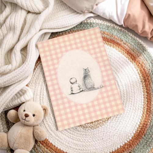Custom Baby and Pet Portrait Print