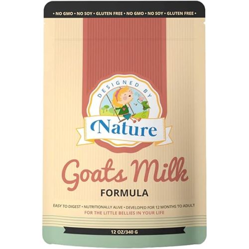 Goat Milk Formula - MADE IN THE USA - Easy to Digest All Life Stages Formula (12 months and above) - Hypoallergenic - Non-GMO, Gluten FREE, Soy FREE, Heavy Metal FREE, Pesticides and Chemical FREE - Gentle on Sensitive Tummies - Natural Whole Ingredients.