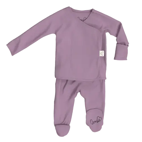 Footie - Midnight Blue – Bonsie Skin to Skin Babywear