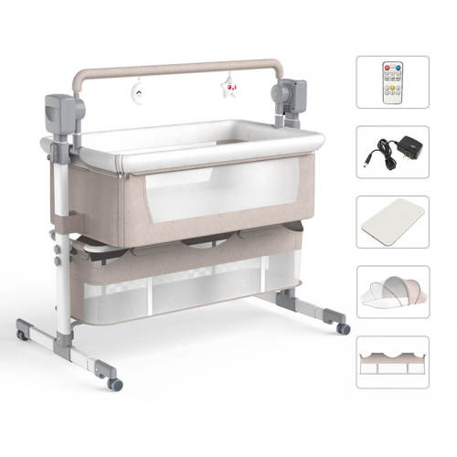 Electric Rocking Bassinet Swing Baby Cradle Swing Bed