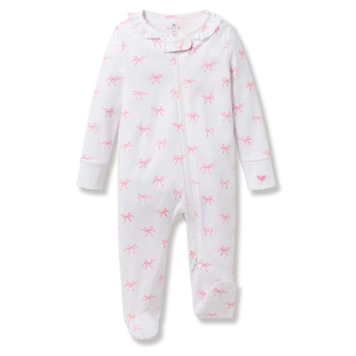 Blushing Bows Pima Romper