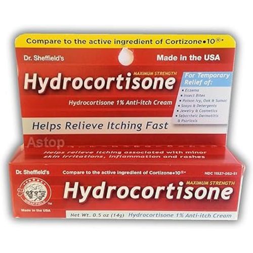 Hydrocortisone 1% Anti -Itch Cream 0.5 oz