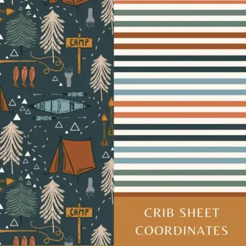 crib sheets camping - Google Search