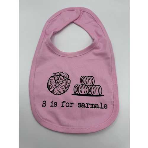 Romanian baby bib,  gift, new mom, pregnancy child bib, Newborn Bib For Babies Unisex Gift, sarmale lover,   baby, infant bib