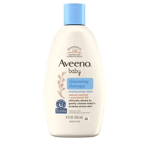 Cleansing Therapy Moisturizing Baby Wash with Oat | AVEENO®