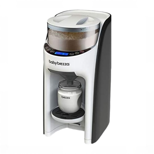 Baby Brezza Formula Pro Advanced Baby Formula Dispenser, White on Black