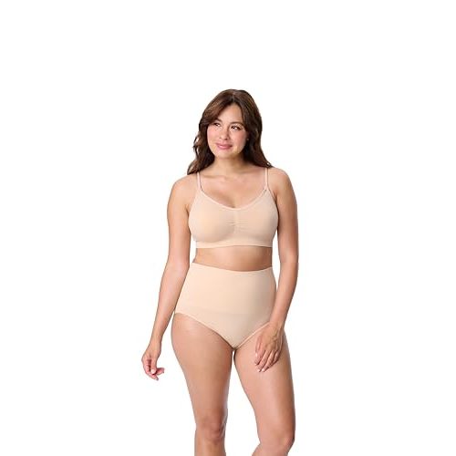 Motherhood Maternity Women's Wireless Clip Down Seamless Nursing Bra for Breastfeeding