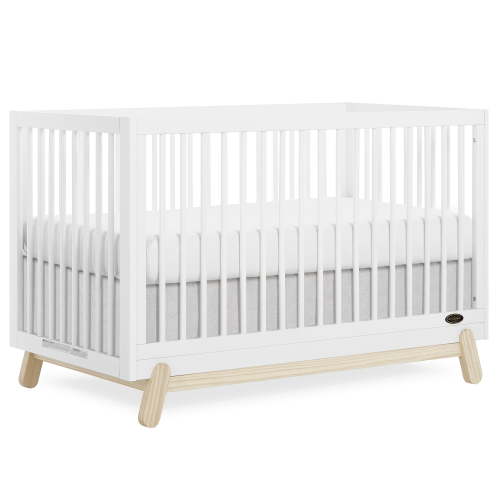 Dream On Me Hygge 5-in-1 Convertible Crib, Vintage White Oak - Walmart.ca