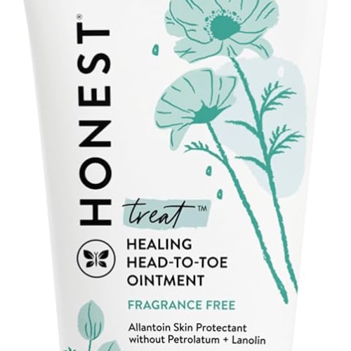 The Honest Company Head to Toe Multi-Purpose Healing Ointment | Safe for Sensitive Skin | Hypoallergenic, Fragrance Free, Vegan | 5 oz