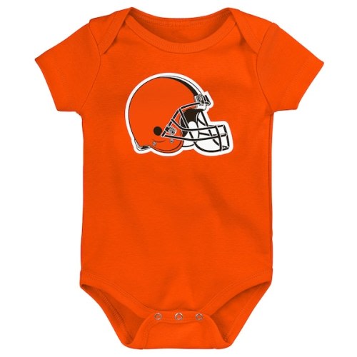 Cleveland Browns Newborn & Infant Team Logo Bodysuit - Orange