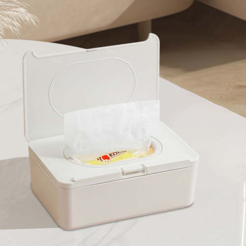Baby Wipes Dispenser, Wipe Holder for Baby & Adult,Keeps Wet Tissue Fresh, Non-Slip Wipes Case, Flushable Wipe Container with Sealing Design Lid