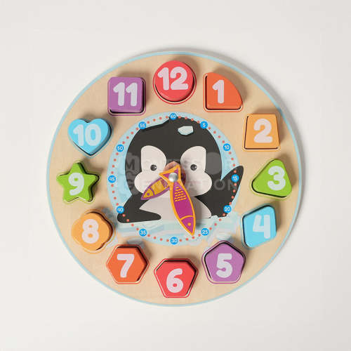 Montessori Penguin’s Clock - Start Learning on Time