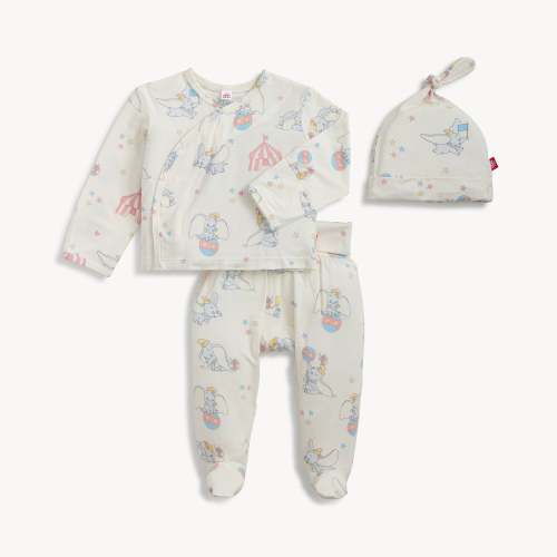 Dumbo Circus Modal Magnetic Kimono Set