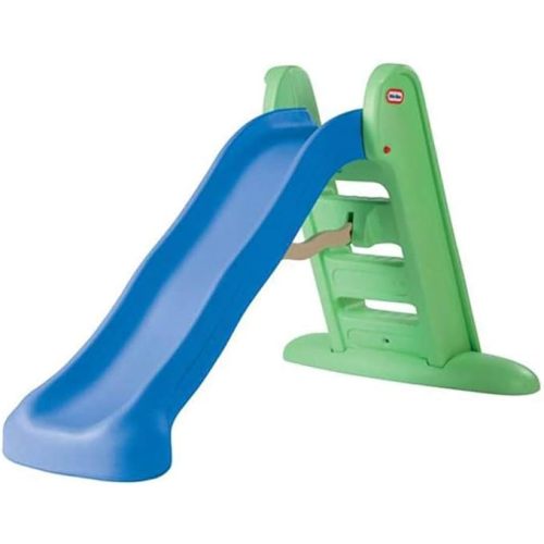 Little Tikes Easy Store Large Slide , Blue/Green