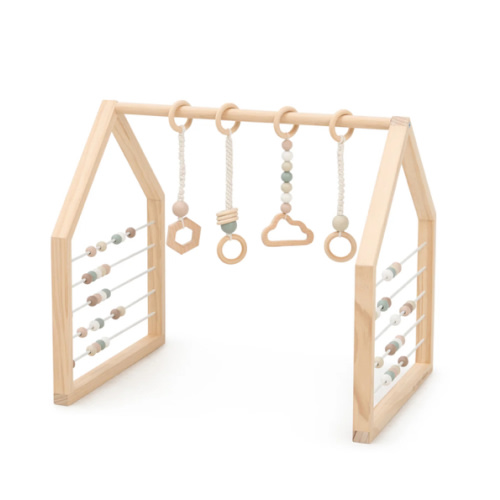 Wooden Play Gym Set