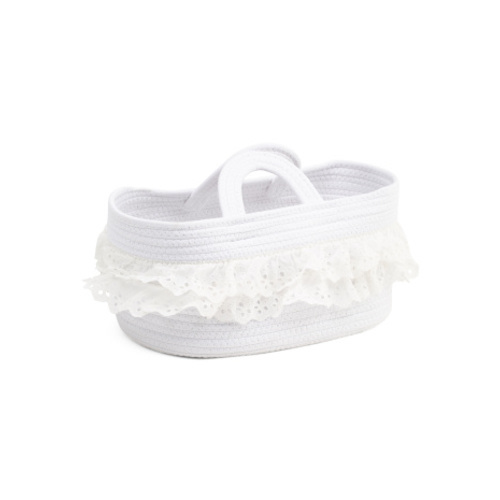 16in Eyelet Lace Trim Caddy | Baby Gear & Essentials | Marshalls