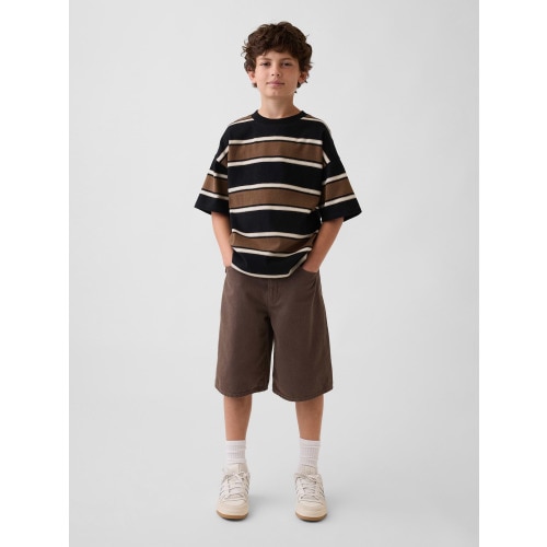 Kids Baggy Denim Shorts