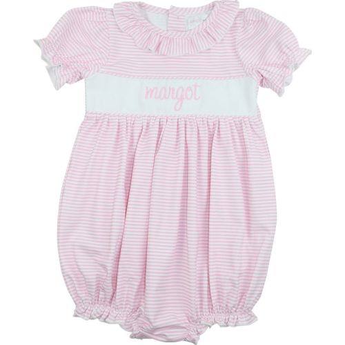 Pink Stripe Knit Bubble