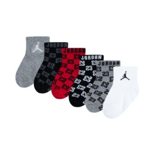 Baby and Toddler Monogram Socks, 6-Pack