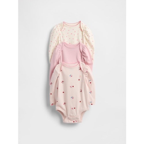 Baby First Favorites Rib Bodysuit (3-Pack) | Gap