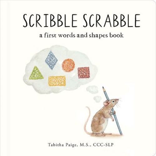 Scribble Scrabble - (Tabitha Paige Children's Book) by Tabitha Paige (Board Book)