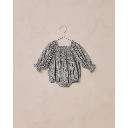 Autumn Romper | French Blue Floral – Noralee