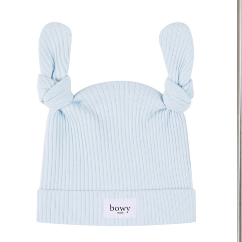 Double Knot Beanie - Powder Blue