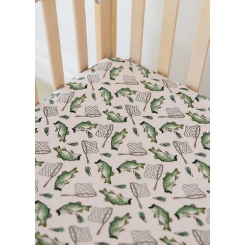 Crib Sheet | Gone Fishin' | Charlie Lou Baby