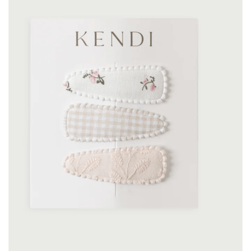 3-Pack Hair Clip Set