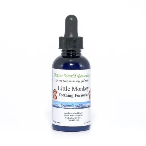 Little Monkey Teething • Liquid Formula